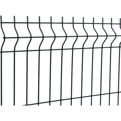 Plotový panel 3D 4 mm antracit 2500x1030 mm
