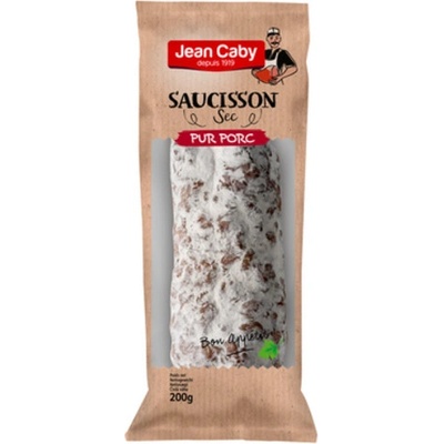 Jean Caby Le Saucisson Sec Pur Porc 200 g