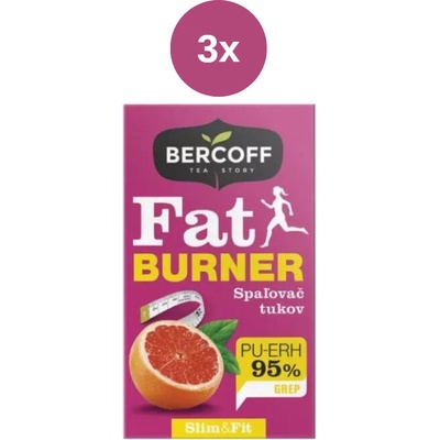 Bercoff fat burner grapefruit 3 x 30 g