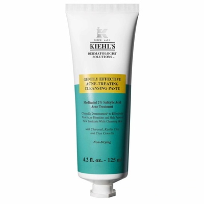 Kiehl's KIEHLS'S Gently Effective Blemish Treating Cleansing Paste Почистващ гел унисекс 125ml
