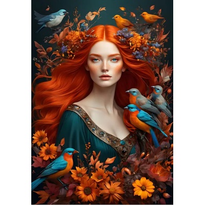 Bluebird Puzzle - Puzzle Flora - Soul of Nature Collection - 1 000 piese
