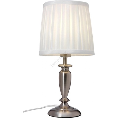 Cottex B1099BK - Настолна лампа INEB 1xE14/40W/230V сребърна (RS0195)