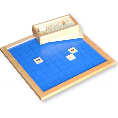 Montessori stovková tabule – Zboží Dáma