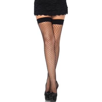 Leg avenue - leg avenue hosiery Leg avenue fishnet thigh highs black one size