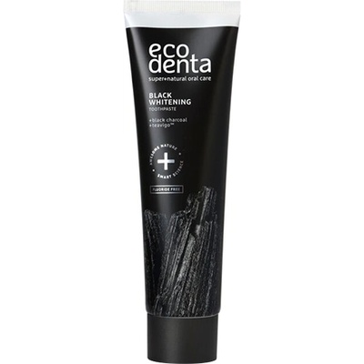 Ecodenta Black Whitening Toothpaste черна избелваща паста за зъби без флуорид унисекс 100 мл