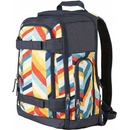 Target Sportovní batoh tmavě s barevnými proužky modrá