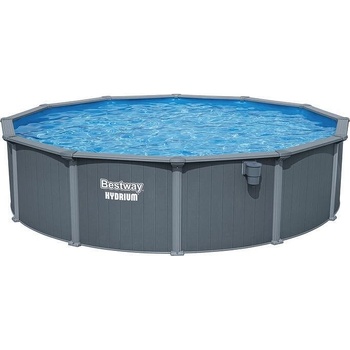 Bestway Стоманен басейн за двор Bestway Hydrium 5.49 x 1.32 м - комплект със система за филтрация (5613B)