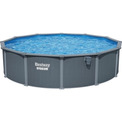 Bestway Стоманен басейн за двор Bestway Hydrium 5.49 x 1.32 м - комплект със система за филтрация (5613B)