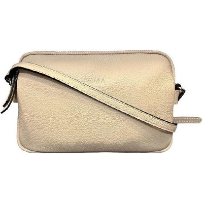 Katana kožená crossbody kabelka 69415-05 béžová