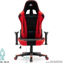 SRACER R6 čierna-červená