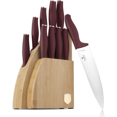Berlingerhaus Súprava nožov so stojanom BAMBOO 10 ks Leonardo Collection