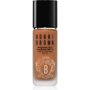 Bobbi Brown Weightless Skin Foundation SPF15 dlhotrvajúci make-up s hydratačným účinkom Warm Walnut 30 ml