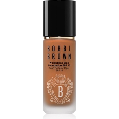 Bobbi Brown Weightless Skin Foundation SPF15 dlhotrvajúci make-up s hydratačným účinkom Warm Walnut 30 ml