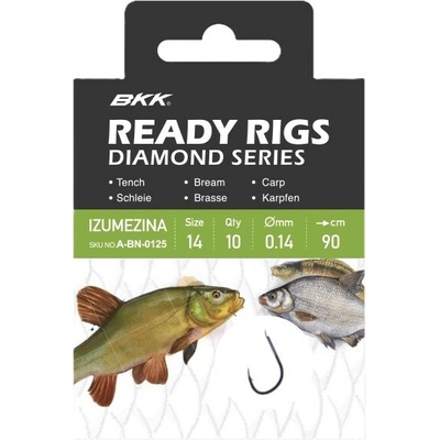 BKK Ready Rig Diamond Izumezina BN veľ.12 0,14mm 70cm 10ks