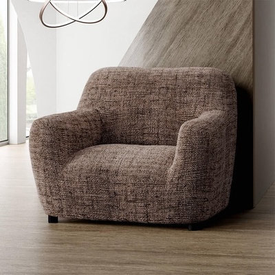 GA.I.CO bielastický potah na křeslo Vittoria hnědý 60 - 110 cm – Zbozi.Blesk.cz