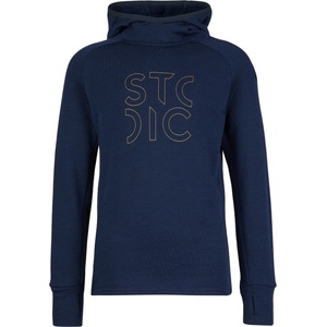 Stoic Детски вълнен пуловер Stoic Kid's MerinoFleece240 StofersSt. Hoody Merino hoodie - Navy - размер 128 (EU) (704-5538-0113)