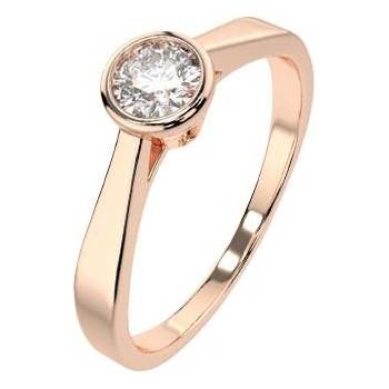 Cara Diamanti Дамски пръстен от розово злато с диамант Cara Diamanti K01-10010R (K01-10010R)