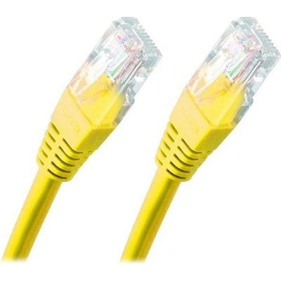 XtendLan PK_6UTP010yellow Cat 6 UTP 1m, žlutý