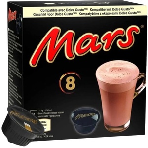 Mars Капсули горещ шоколад Mars съвместими с Dolce Gusto, 8 бр