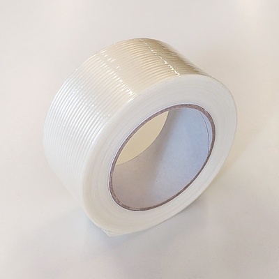 CleverPack Lepiaca pevná páska s pozdĺžnymi vláknami 50 mm x 50 m