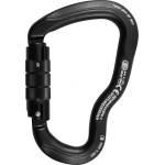 Kong Карабинер за виа ферата Kong Alukarabiner Ferrata Twist Lock Via ferrata carabiner - Black (360-0031-0211)