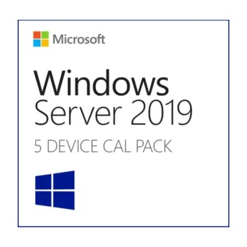 Microsoft Windows Server Client Access License (CAL) 2019, English, 5 Device License Pack, FPP (Retail, Medialess Лиценз) | R18-05656 (R18-05656)