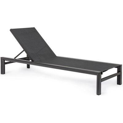 Bizzotto Skipper шезлонг YK13 антрацит с колела (0663181)