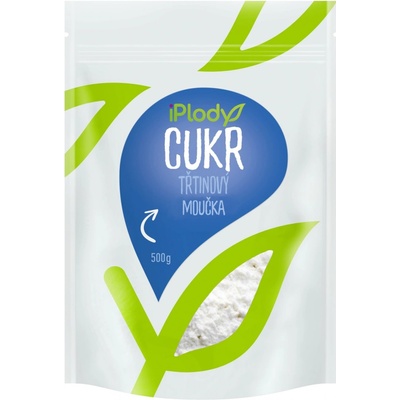 iPlody Třtinový cukr moučka 500 g