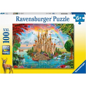 Ravensburger Пъзел Ravensburger от 100 XXL части - Приказен замък (13285) - ozone