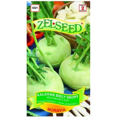 Zel-seed Osivo- Kaleráb biely skorý Moravia 0,8 g ZEL