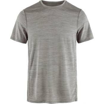 Fjällräven Мъжка тениска Fjällräven Abisko Lite S/S T-shirt - Grey Melange (216-6070-0312)
