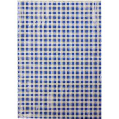 Oxybag Ubrus do výtvarné výchovy - 65 × 50 cm modro-bílé kostky