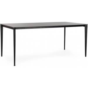 Bizzotto Трапезна маса reija 180x90, черно/сиво (0731527)