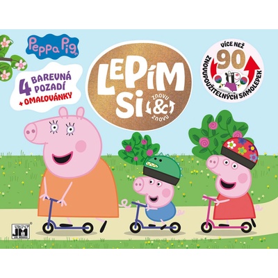 Jiri Models Lepím si znovu a znovu Prasátko Peppa