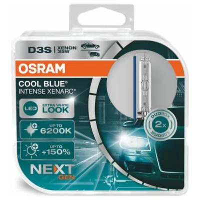 Ксенонови крушки комплект OSRAM D3S Cool Blue Intense NextGen 66340CBN-2HB (66340CBN-2HB)