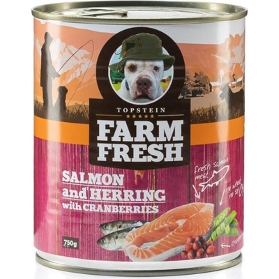 Farm Fresh Salmon & Herring with Peas & Cranberries 6 x 750 g
