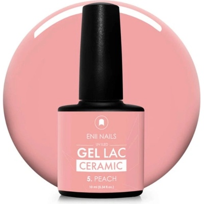 Enii Nails Gel lak Ceramic 05 Peach 10 ml