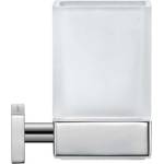Duravit Karree - Чаша за четки и паста с държач, хром/млечно стъкло 0099511000 (0099511000)
