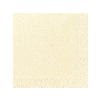 DUNI Servítka 3V 40x40 cm krémová 125 ks