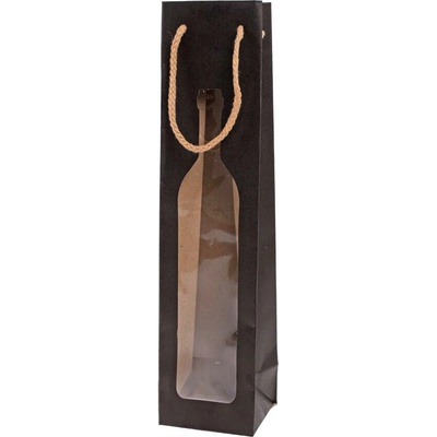 TAŠKA KRAFT fľaša čierna 9x37+8,5cm