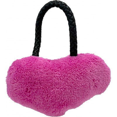 O'lala Pets přetahovadlo srdce fuchsiová 16 cm