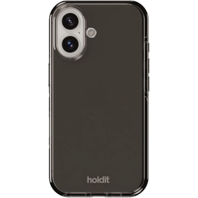 Holdit Калъф Holdit - Seethru, iPhone 16, черен (7330985164880)