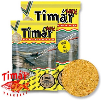 TIMÁR MIX KRMNÁ SMĚS 1KG, 3KG - TIMÁR MIX KRMNÁ SMĚS KAPR MIX-ŽLUTÁ 1KG