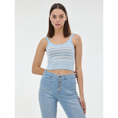 Orsay Světle modré pruhované dámské tílko