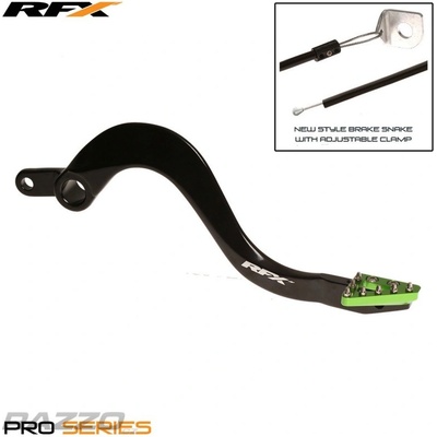 Brzdový pedál RFX ST Rear Brake Pedal Kawasaki KX450F 06-.. KX250F 21-..