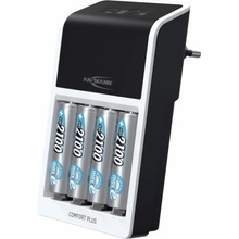 Ansmann Comfort Plus Charger + 4 x AA 2100 1001-0094-01