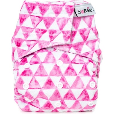 Bobánek Látková Kapsová extra jemná AIO plena Premium SZ Trojuholníčky