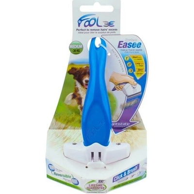 Foolee Easee hřeben DOG M modrý – Zboží Dáma