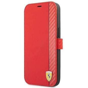 Ferrari Калъф Ferrari FESAXFLBKP13SRE, за iPhone 13 mini 5.4", червен (FER000491-0)