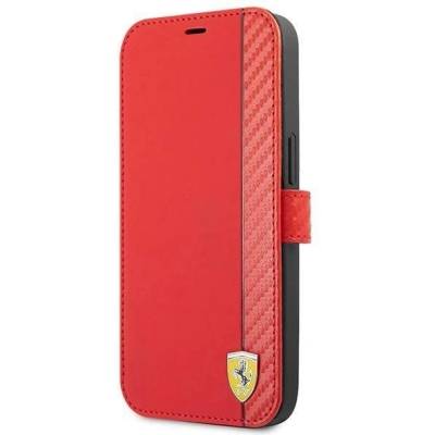 Ferrari Калъф Ferrari FESAXFLBKP13SRE, за iPhone 13 mini 5.4", червен (FER000491-0)